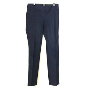 Loft Julie straight ankle pant, Navy, Sz 0